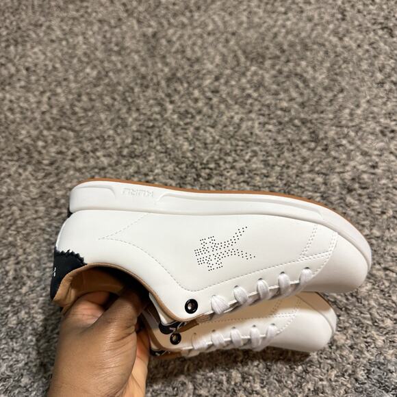 Kuru Shoes Womens 6.5 Roam Classic Court White Leather Sneakers Lace Up New - Picture 3 of 7